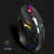 Chasing Leopard K2 USB LED Backlight 1600DPI Three-speed Adjustable Wired Optical Gaming Mouse, Length: 1.3m