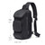 BANGE Fashion Travel Chest Bag Business Backpack Single Shoulder Bag (Black) BANGE Fashion Travel Chest Bag Business Backpack Single Shoulder Bag (Black)