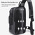 BANGE Fashion Travel Chest Bag Business Backpack Single Shoulder Bag (Black) BANGE Fashion Travel Chest Bag Business Backpack Single Shoulder Bag (Black)