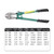 18 inch  T8 Manganese Steel Manual Heavy-Duty Steel Wire Reinforcement Bolt Cutters Non-Slip And Labor-Saving Bolt Cutters