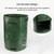2 PCS 10 Gallons Potato Planting PE Bags Vegetable Planting Grow Bags Farm Garden Supplies, Size: 35cm x 45cm(Yellow)