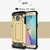 For Galaxy S6 Edge / G925 Tough Armor TPU + PC Combination Case (Gold)