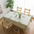 Square Lattice Embroidered Tablecloth Pure Color Cotton Linen Tassel Rectangular Coffee Table Mat, Size:60x60cm(Green) Square Lattice Embroidered Tablecloth Pure Color Cotton Linen Tassel Rectangular Coffee Table Mat, Size:60x60cm(Green)
