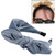 Rabbit Ears Cloth Bow Headband Girls Hair Hoop Bands Accessories(Blue)
