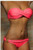 2 PCS Summer Sexy Women Bikini Set Beachwear Push Up Bathing Suits, Size:L(Pink)