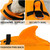 Summer Pet Life Jacket Dog Safety Clothes Dogs Swimwear Pets Safety Swimming Suit, Size:L(Yellow)