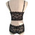 3PCS Sexy Lace Ladies Underwear Bra And Panty Set, Size:M(Black) 3PCS Sexy Lace Ladies Underwear Bra And Panty Set, Size:M(Black)