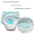 6 Layer Baby Diaper Waterproof  Reusable Cloth Diapers Baby Cotton Training  Underwear Pants Diaper M6-12KG(Penguin)