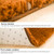 Faux Fur Rug Anti-slip Solid Bath Carpet Kids Room Door Mats Oval  Bedroom Living Room Rugs, Size:120x200cm(Coffee)
