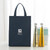 Portable Lunch Picnic Portable Food Insulation Storage Bag, Size:L 25x35x17cm(Navy) Portable Lunch Picnic Portable Food Insulation Storage Bag, Size:L 25x35x17cm(Navy)