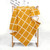 Knitted Plaid Baby Blanket(Yellow)