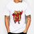 Short-sleeved Printing Pattern T-shirt for Men(410)