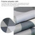 Curtains for Bathroom Waterproof Polyester Fabric Moldproof Bath Curtain, Size:80x180cm