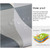 Curtains for Bathroom Waterproof Polyester Fabric Moldproof Bath Curtain, Size:80x180cm