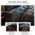 Bedding Set Solid Plaid Side Bed Comforter Duvet Cover Sheet Set, Size:180*210cm(2x Pillowcase,1x Quilt(Black)