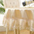 Home Fabric Round Tablecloth Hotel Disposable Anti-scald Table Mats, Size:180cm(Ice Beige) Home Fabric Round Tablecloth Hotel Disposable Anti-scald Table Mats, Size:180cm(Ice Beige)