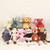 Striped Animal Plush Toy Doll Creative Animal Doll, Type:Duck, Height:33cm Striped Animal Plush Toy Doll Creative Animal Doll, Type:Duck, Height:33cm