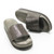 Rhinestone Women Slippers Bling Beach Slides, Size:36(Gun Color)