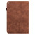 Lace Flower Embossing Pattern Horizontal Flip Leather Case with Holder & Card Slots & Wallet & Photo Frame & Sleep / Wake-up Function For iPad Pro 10.5 2017 / 10.2 2019(Brown)