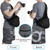CADeN K1 DSLR Camera Shoulder Waterproof Bag with Rain Cover(Black)