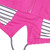 Women Waterproof Rain Jacket Hooded Raincoat, Size:XL(Pink)