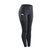 Slim Tight Sportswear Women High Waist Hips Slim Sports Leggings, Size:S(Gray)