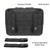 Outdoor Camping Multifunctional Storage Bag Hiking Equipment Organizer(Black)