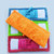 Coral Flannel Head  Padded Flat Replacement Household Company Cleaning Mop Cloth Rag(Blue)