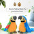 Plush Toy Parrots Recording Talking Parrots Will Twist the Fan Wings Children Toys, Size:Height 18cm(Green) Plush Toy Parrots Recording Talking Parrots Will Twist the Fan Wings Children Toys, Size:Height 18cm(Green)