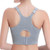 Wireless Sporty Shockproof Running Push Up Sports Bra, Size:XL(Black)