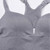 Wireless Sporty Shockproof Running Push Up Sports Bra, Size:XL(Black)