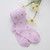 Children Mesh Thin Dance Socks Girls Small Fresh Cotton Pantyhose, Size:15/17(Purple)