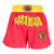 ZhuoAo Muay Thai/Boxing/Sanshou/Fighting Shorts for Men and Women, Size:S(Quick Dry Sanda Red)