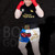 ZhuoAo Muay Thai/Boxing/Sanshou/Fighting Shorts for Men and Women, Size:M(Alphabet Red)