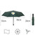 GD Daisy Vinyl Sunny And Rain Umbrella Anti-UV Shade Sunscreen Three Folding Umbrella((GD Daisy) Dark green automatic umbrella) GD Daisy Vinyl Sunny And Rain Umbrella Anti-UV Shade Sunscreen Three Folding Umbrella((GD Daisy) Dark green automatic umbrella)