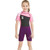 DIVE & SAIL WS-18813 2.5mm Children Warm Diving Suit One-piece Short-sleeved Sunscreen Snorkeling Suit Drifting Cold-proof Swimming Suit, Size: XL(Black Powder Sleeve)