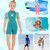 DIVE & SAIL M150656K Children Diving Suit 2.5mm One-piece Warm Swimsuit Short-sleeved Cold-proof Snorkeling Surfing Anti-jellyfish Suit, Size: S(Green)