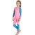 DIVE & SAIL LS-18822 Children Diving Suit Outdoor Sunscreen One-piece Swimsuit, Size: XL(Girl Pink)
