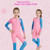 DIVE & SAIL LS-18822 Children Diving Suit Outdoor Sunscreen One-piece Swimsuit, Size: XL(Girl Pink)