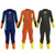 DIVE & SAIL M150501K Children Warm Swimsuit 2.5mm One-piece Wetsuit Long-sleeved Cold-proof Snorkeling Surfing Anti-jellyfish Suit, Size: L(Orange)