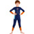 DIVE & SAIL M150501K Children Warm Swimsuit 2.5mm One-piece Wetsuit Long-sleeved Cold-proof Snorkeling Surfing Anti-jellyfish Suit, Size: XL(Navy)