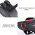 WHEEL UP Anti-splashing Touch Screen Bicycle Mobile Phone Bag Mountain Bike Front Beam Bag Riding Handlebar Bag, Style:Black and Red