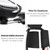 Rhinowalk Hard Shell Handlebar Bag Touch Screen Phone Bag Mountain Bike Front Bag(Black)