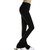 Fancy Skating Pants Long Pantyhose Shoe Covers(black thick half cover)