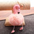Flamingo Pompom Fluffy Plush Soft Keychain Pendant Stuffed Plush Keychains(Light Grey) Flamingo Pompom Fluffy Plush Soft Keychain Pendant Stuffed Plush Keychains(Light Grey)