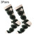 3 Pairs Cotton Various Cartoon Geometric Patterns Fashion Men Tube Socks(131-02)