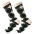 3 Pairs Cotton Various Cartoon Geometric Patterns Fashion Men Tube Socks(131-02)
