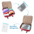 3 PCS Hot Vacuum Bag Storage Organizer Transparent Border Foldable Extra Large Seal Compressed Travel Saving Space Bags(80x110cm)