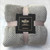 Thicken Solid Color Mesh Pineapple Flannel Blanket Coral Fleece Air Conditioning Sofa Cover Winter Warm Sheets Easy Wash Faux Fur Blankets, Size:100x150cm(Grey)