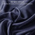 Home Ice Silk Simulation Silk Four-Piece Pillowcase Flat Sheet Fitted Sheet Set, Size:US-Full/UK-D:138x190x35cm(Royal Blue)